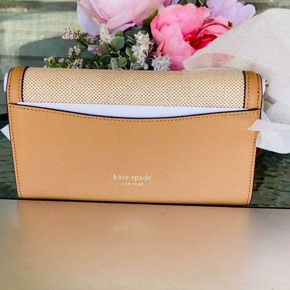 Kate Spade Voyage Canvas Crossbody Wallet NWT - Picture 10 of 14